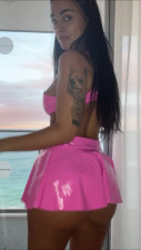 Claudia Bavel x - cosplay pink rabbit and pink dildo