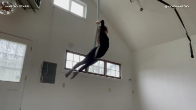 Margo Starr - Flexible Acrobat on Aerial Sling SFW Version Margo Starr