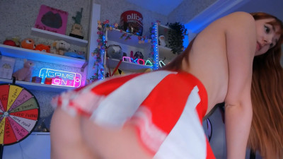 Anna_Prince - No Pants Cheerleader Twerking
