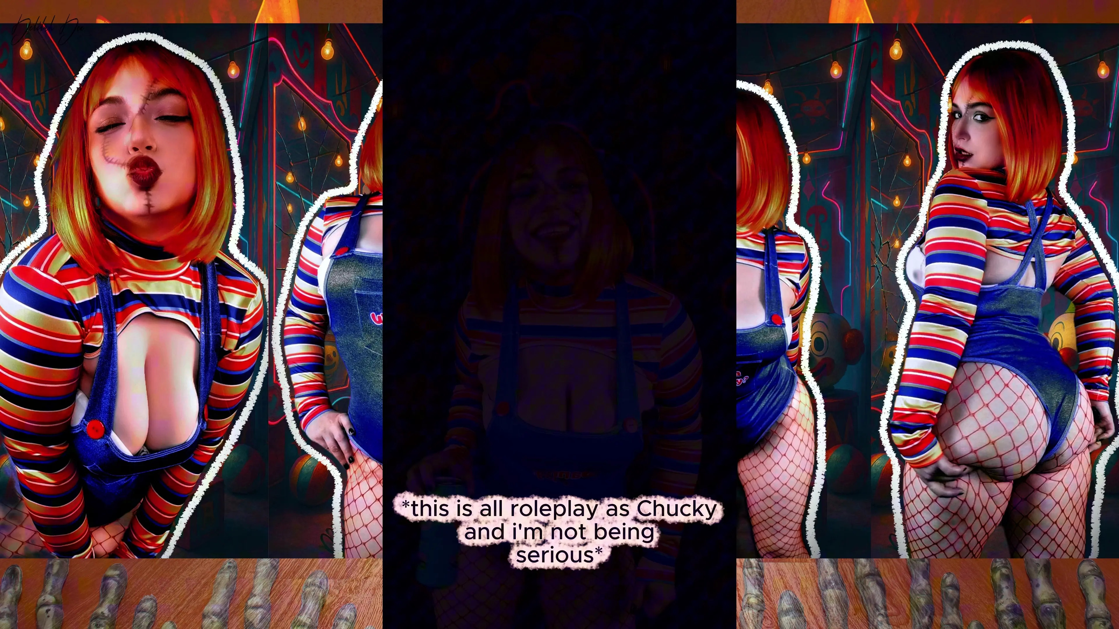 Exclusive Leak: Delilah Dee - Burping with Chucky for Halloween - Stream in FullHD | Hotleakxxx.com