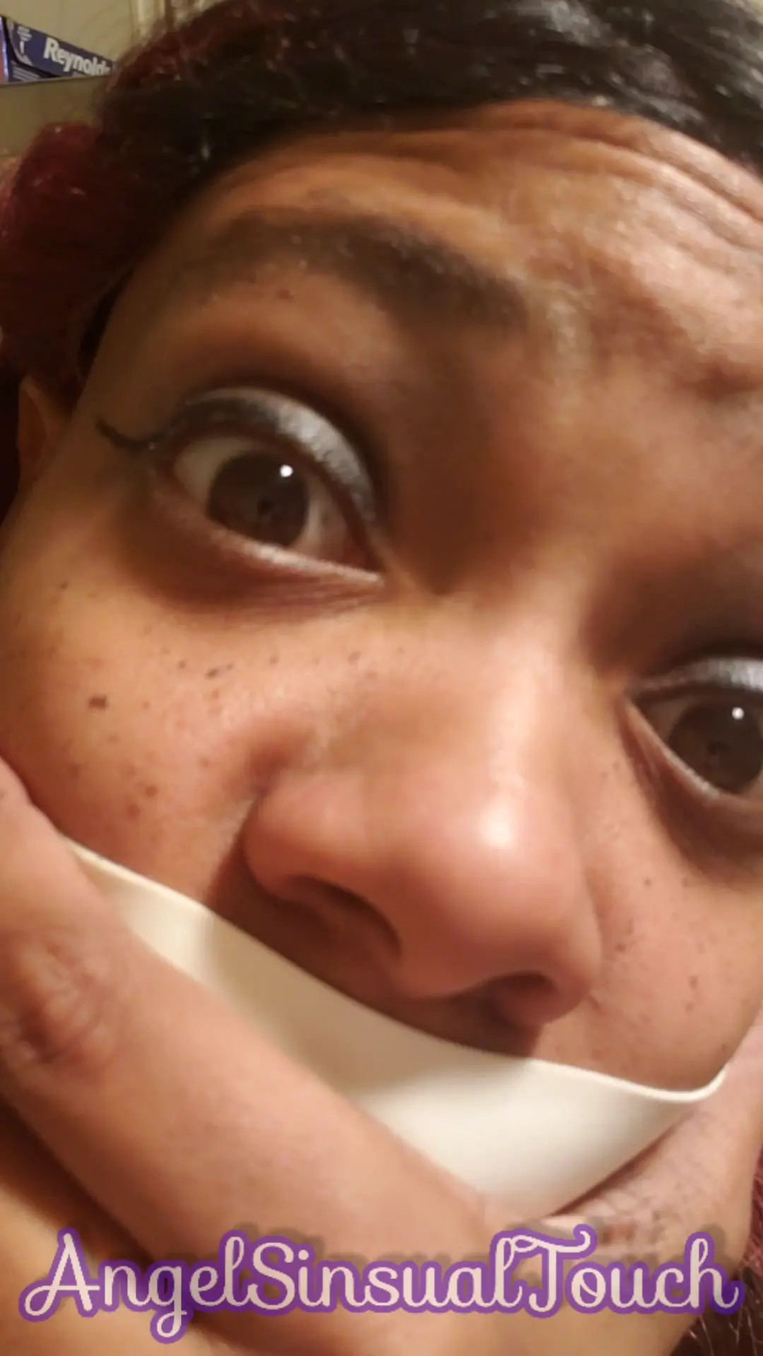 Exclusive Leak: angelsinsualtouch - Tape N Hand Gag - Stream in FullHD | Hotleakxxx.com