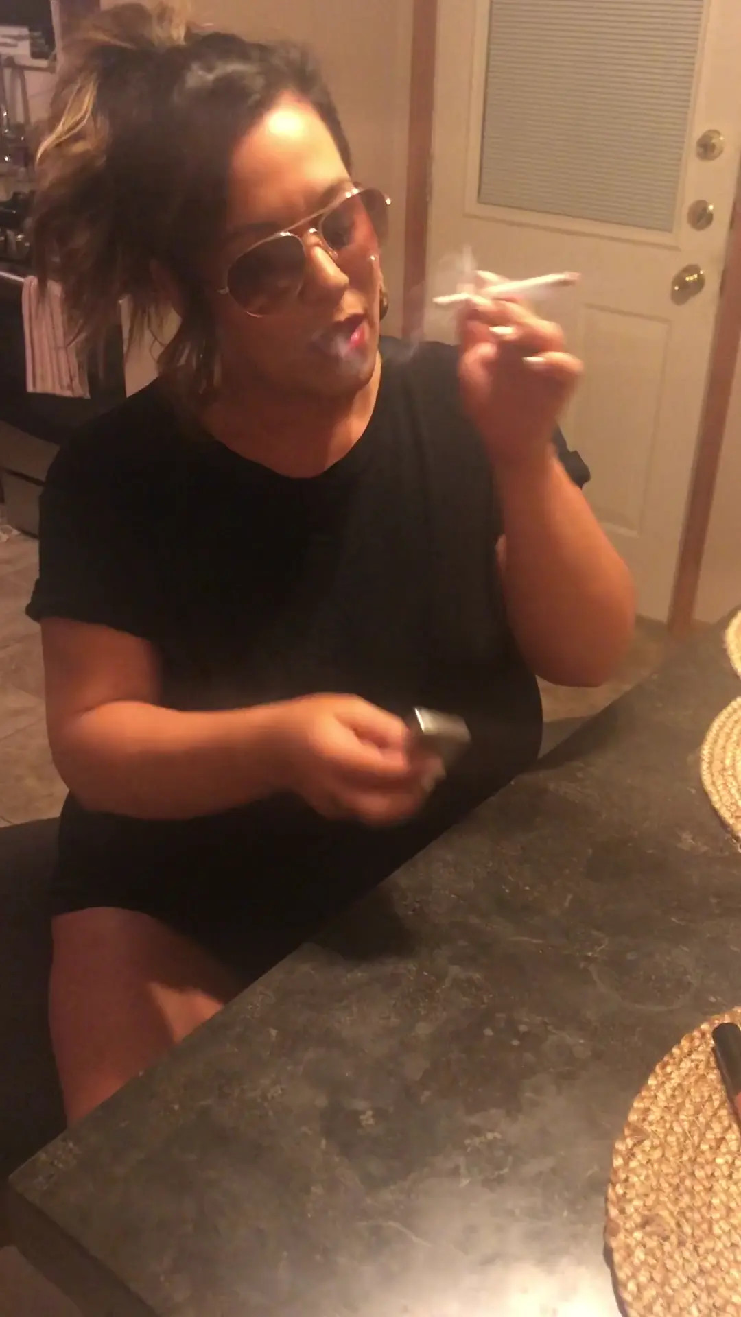 Exclusive Leak: kandikum - Smoking Fetish - Casual Kitchen smoke - Stream in FullHD | Hotleakxxx.com