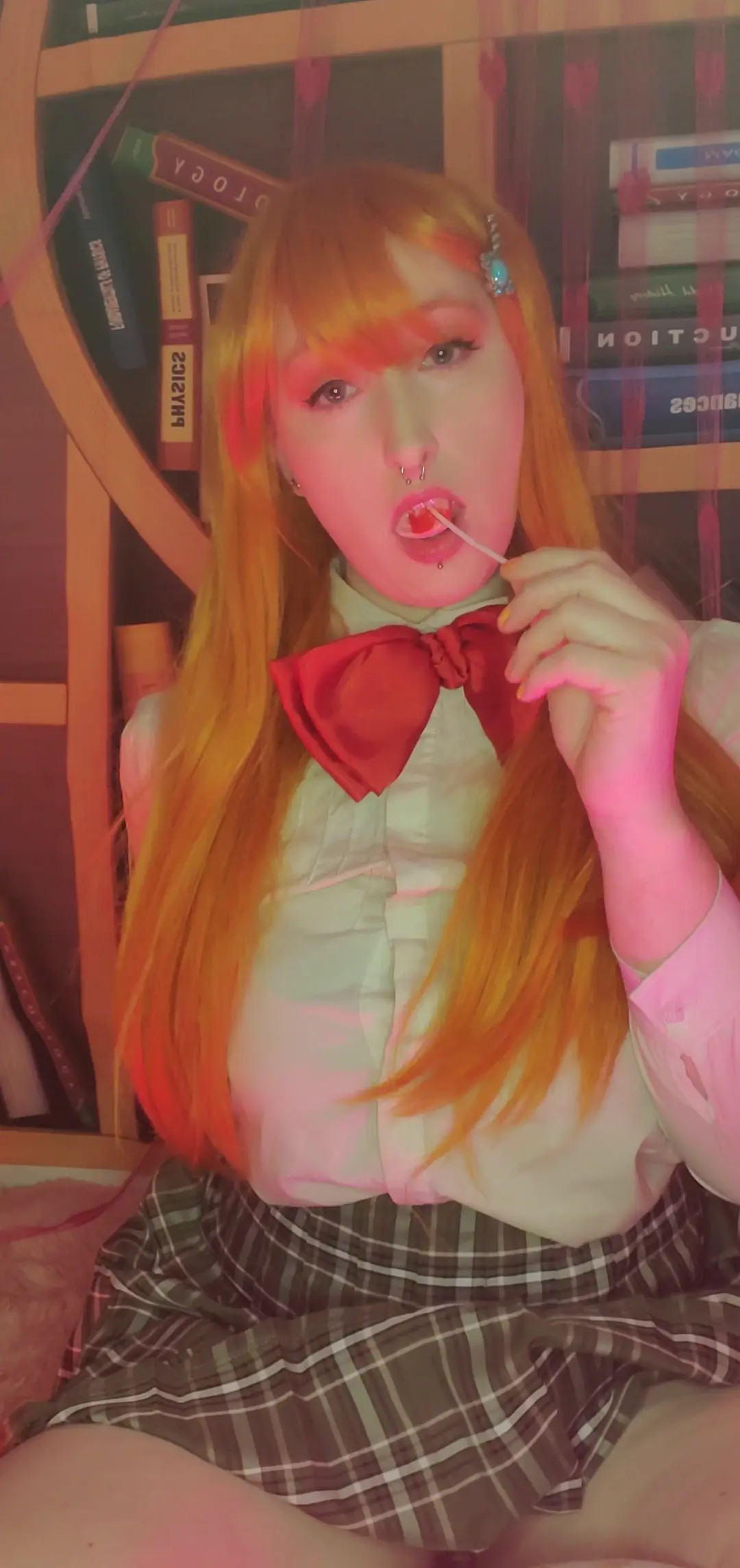 Exclusive Leak: SexSalt - SFW lollipop school girl cosplay tease - Stream in FullHD | Hotleakxxx.com