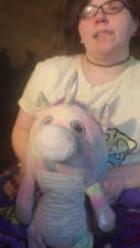 QueenIceBitch - Bad babygirl smoking with stuffie