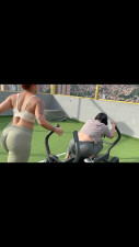 Emafoxx - Public Workout By The Gym