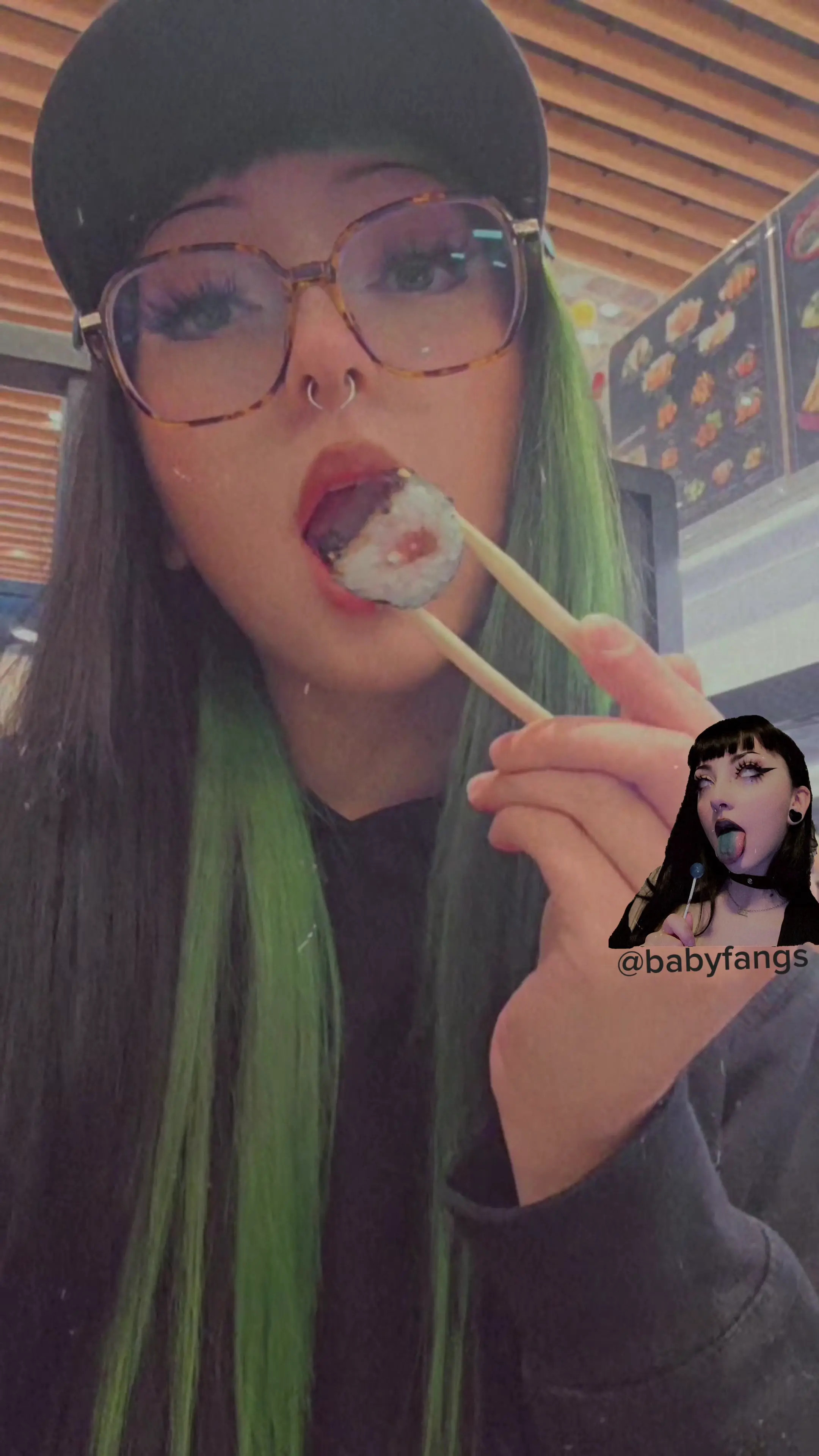 Exclusive Leak: babyfangs - Sushi Date - Stream in FullHD | Hotleakxxx.com