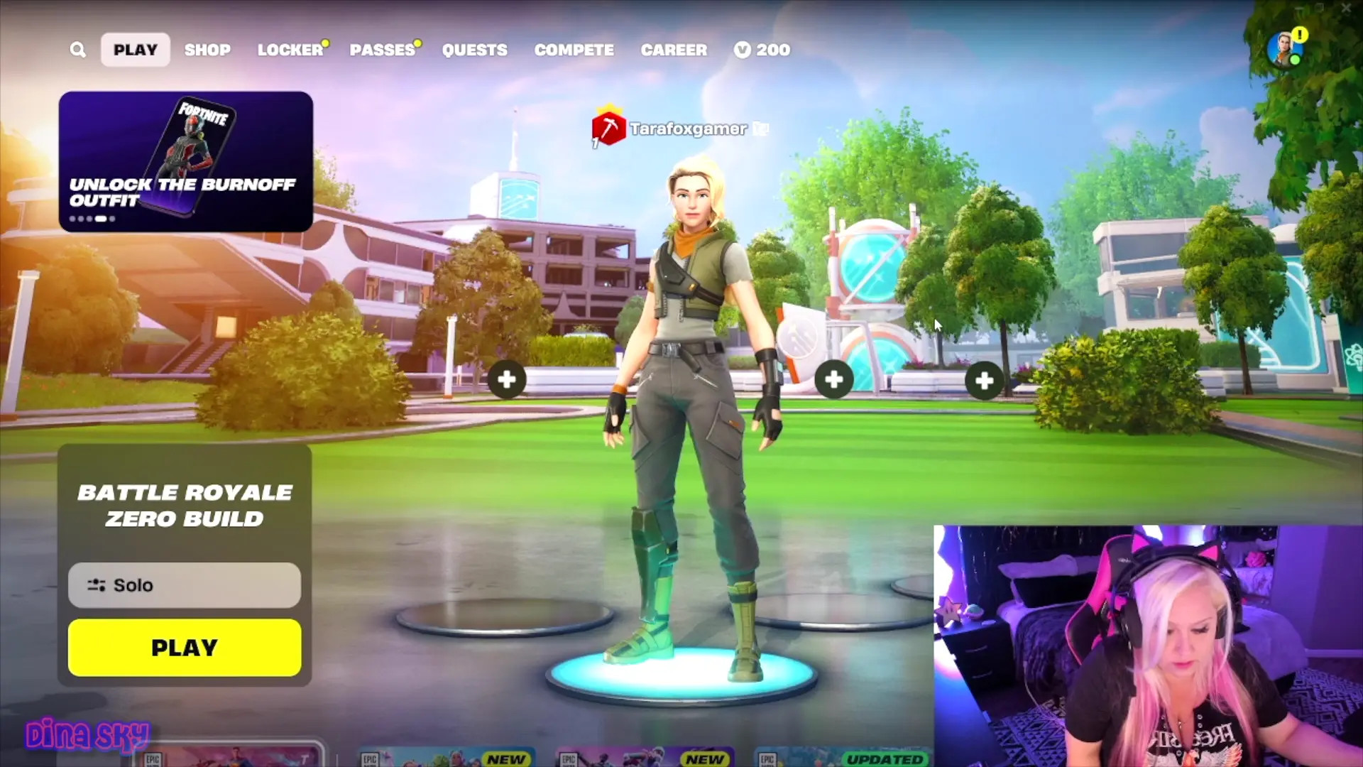 Exclusive Leak: Dina Sky - Fortnite Solo Zero Build Stream - Stream in FullHD | Hotleakxxx.com