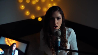 Piper Blush - ASMR with pillow stroke, bite, scratch