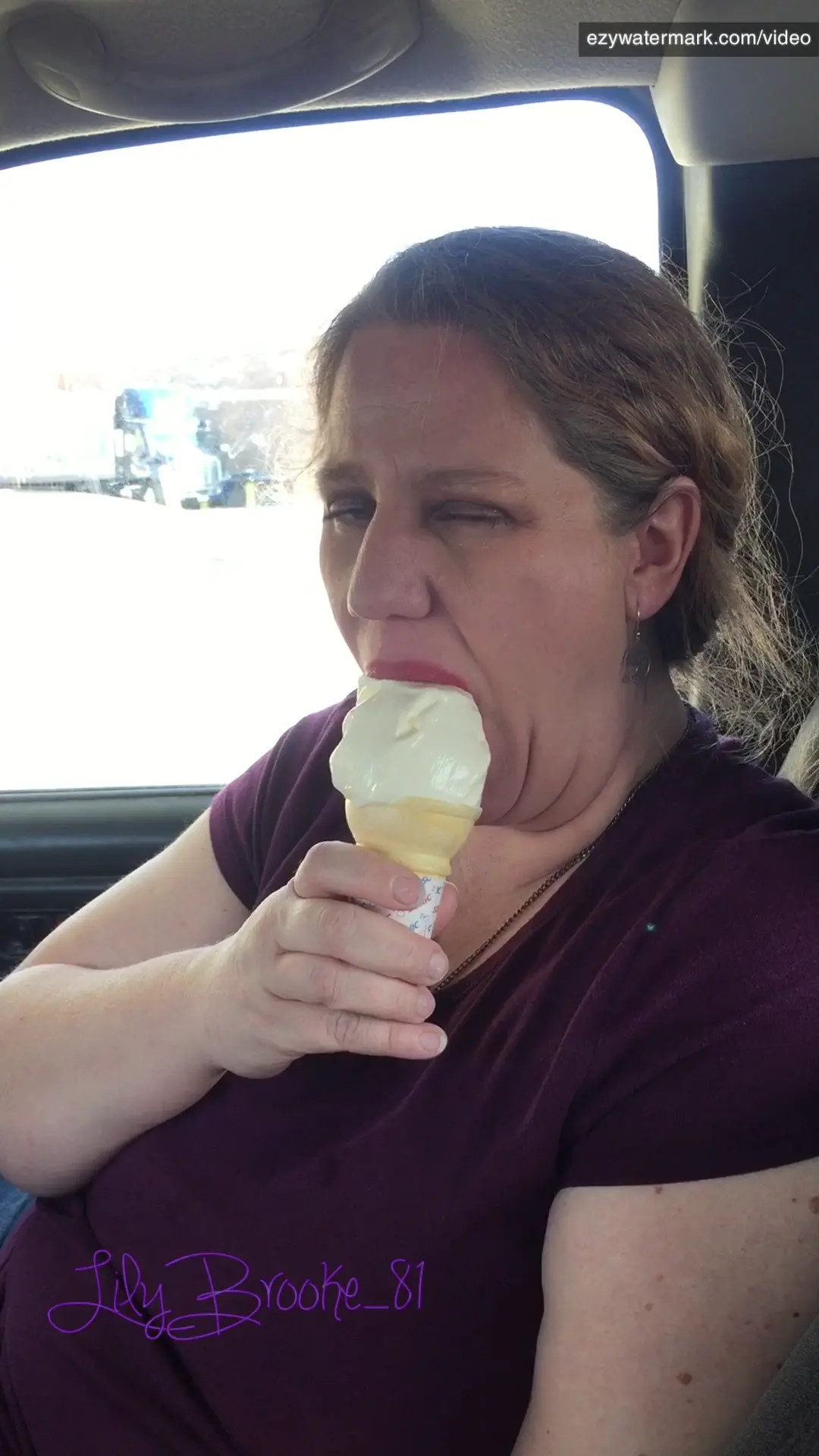 Exclusive Leak: LilyBrooke_81 - Ice cream time - Stream in FullHD | Hotleakxxx.com