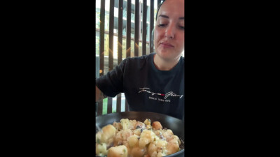 Evie Jones - Eating Lunch Compilation