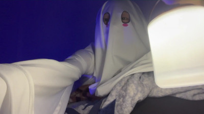 Rayna158 - An Adorkable stupid ghost girl helps you masturbate