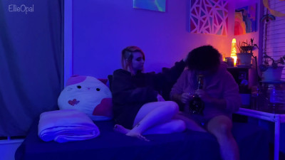 EllieOpal - Sensual Lesbian Smoking