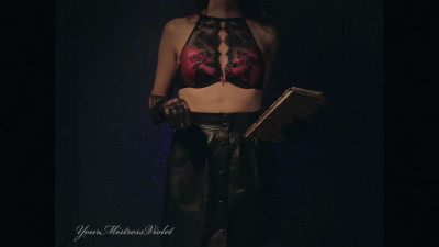 YourMistressViolet - Sample of a FemDom Cock Rate