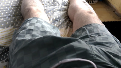 footykitfan - Quick Wank in Nylon Shorts