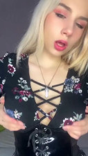 Emilia_Nyman - Cutie Mia plays with her cute tits