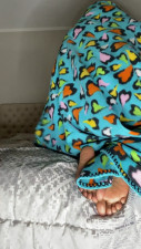 GoddessRee - Resting soles tease