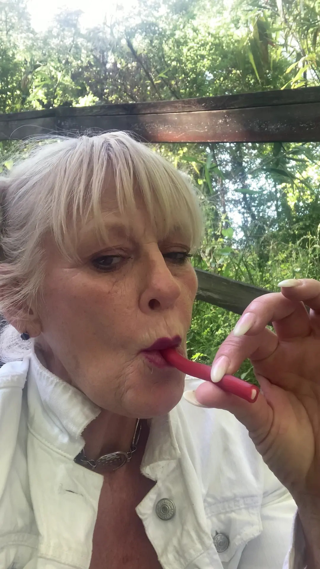 Exclusive Leak: GraceTaylor - Licorice Rope outdoors - Stream in FullHD | Hotleakxxx.com