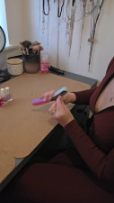 CuteBootyBabe21 - Painting my fingernails, start to finish SFW