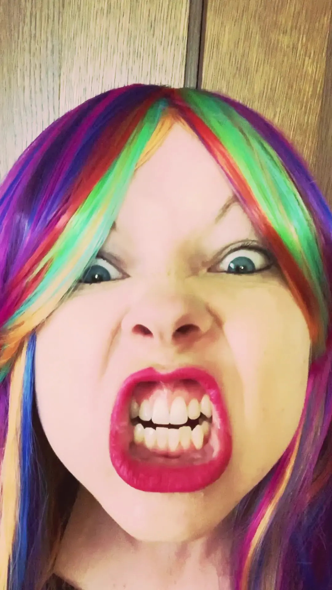 Exclusive Leak: Roxy Loca Amor - Rainbow Hair and Funny Faces - Stream in FullHD | Hotleakxxx.com