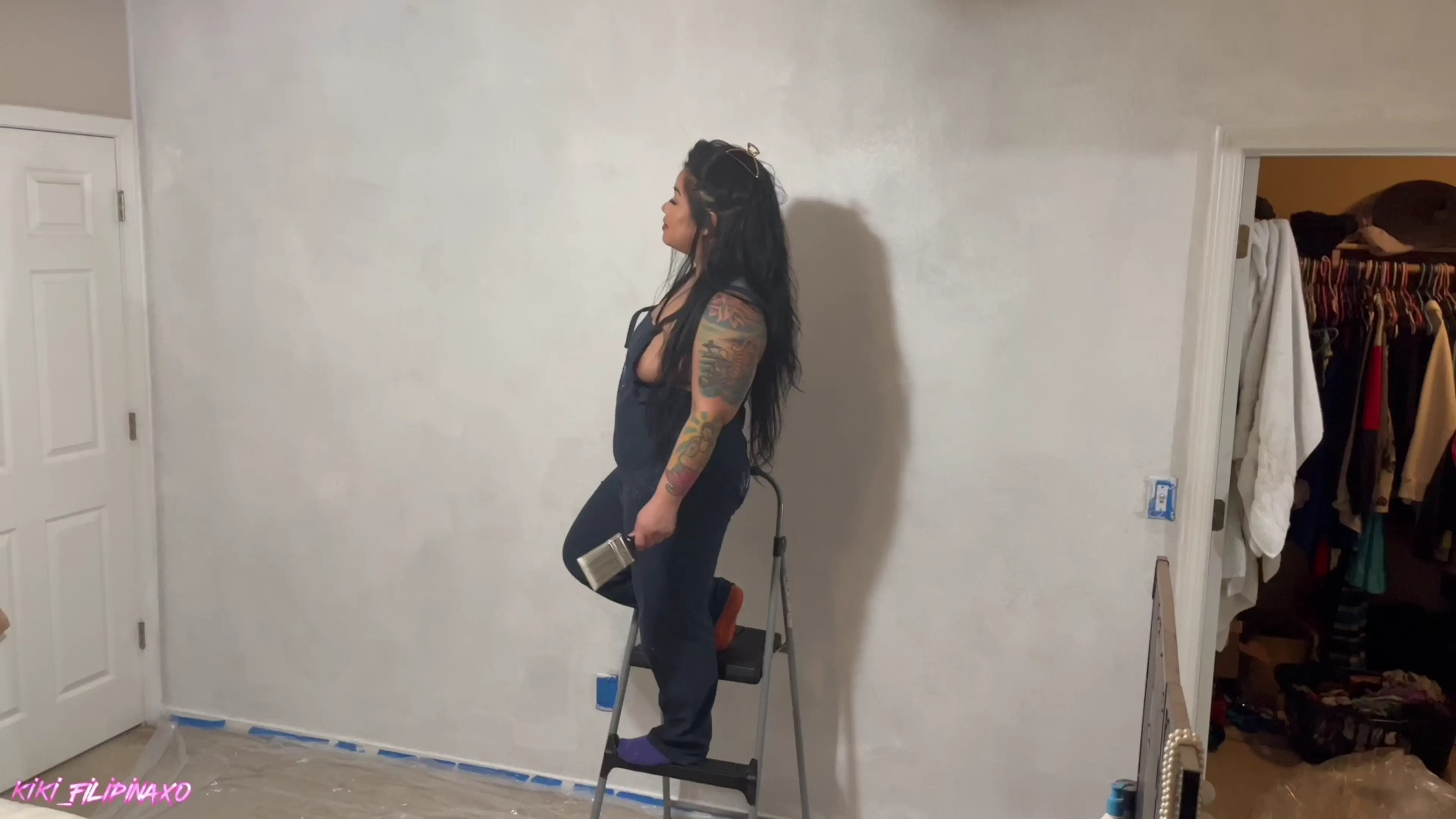 Exclusive Leak: Kiki_Filipinaxo - Slutty Painter Sucks and Fucks Extended Teaser - Stream in FullHD | Hotleakxxx.com