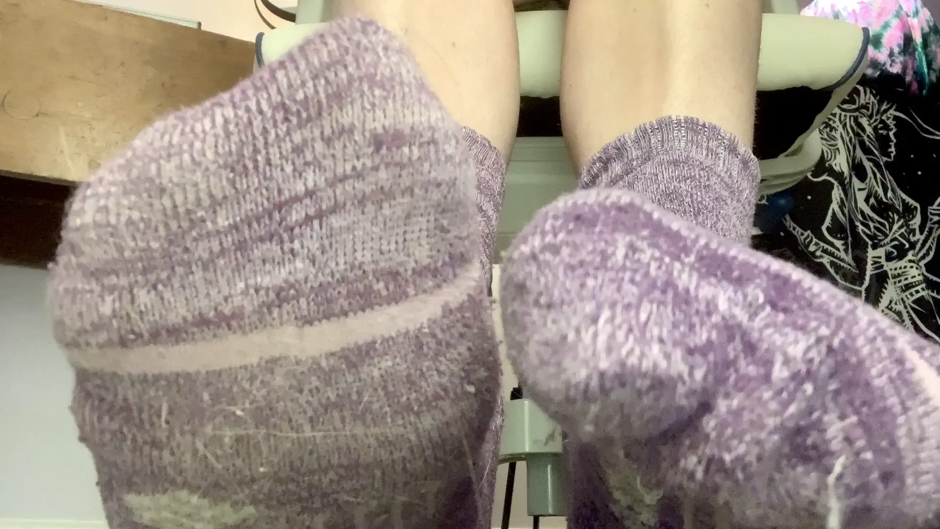 Exclusive Leak: VioletVanity - Socks - Tgirl feet in comfy dirty socks - Stream in FullHD | Hotleakxxx.com