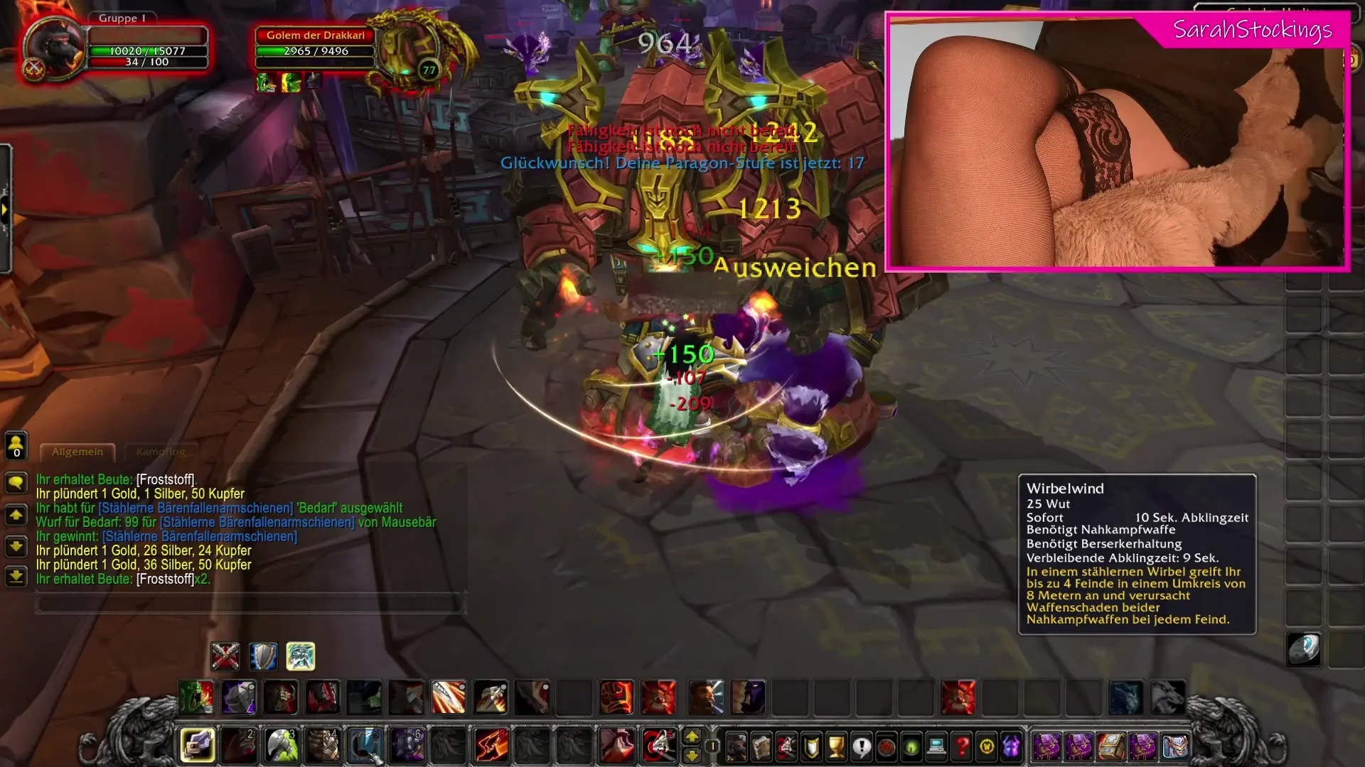 Exclusive Leak: SarahStockings - Suggars Acc - Getting started in WoW - Stream in FullHD | Hotleakxxx.com