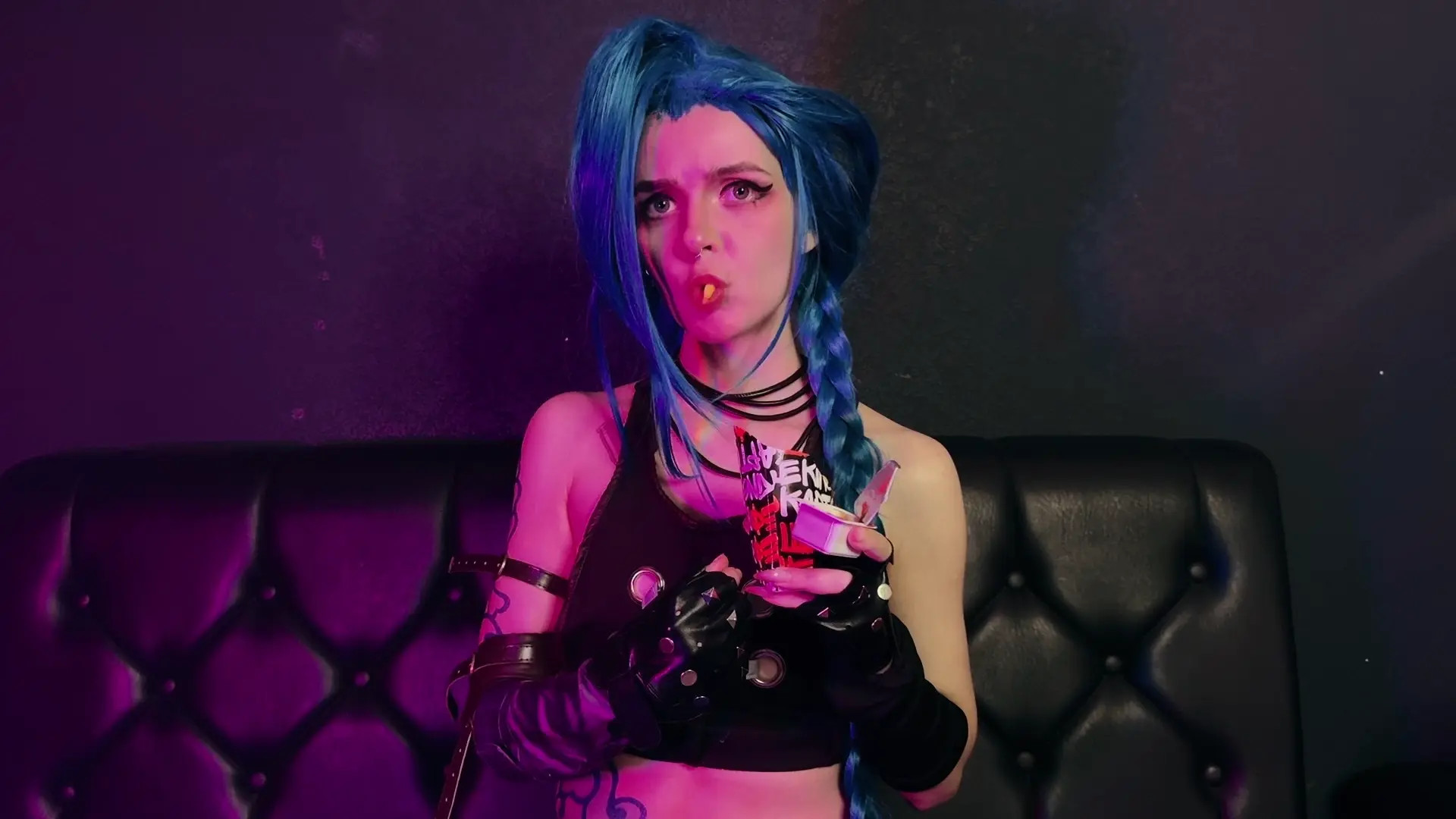Exclusive Leak: Lil cosplay slut - Jinx Cosplay - Arcane - Most Delicious Burger - Stream in FullHD | Hotleakxxx.com