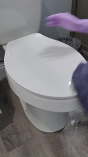 MizDMarie - Watching Madre Marie Scrub Toilet