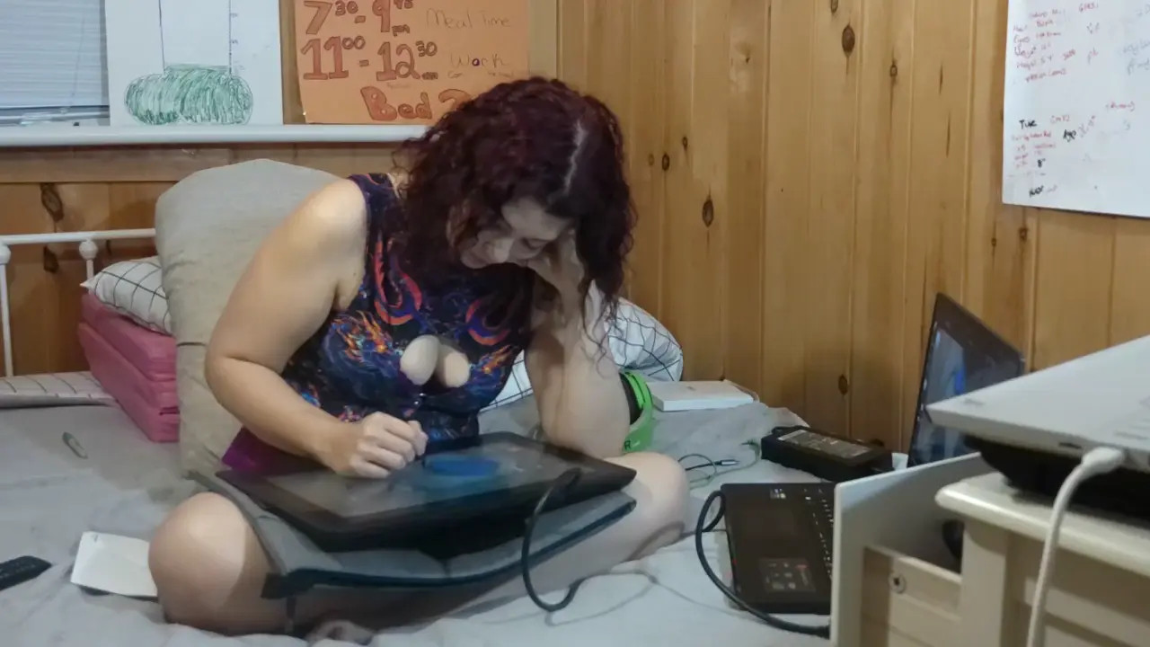Exclusive Leak: Raynbow Starr WAM - Studying - Stream in FullHD | Hotleakxxx.com