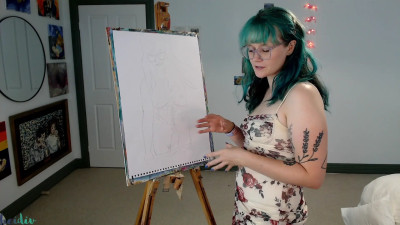 heidiv - Self Portrait Painting Challenge