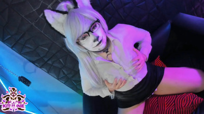 Black Kitsune Fox - Loona Wolf: Dance & Milk