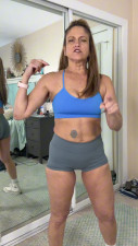 TabithaXXX - WEIGHT LIFTING at 50 ONE YEAR FITNESS PROGRESS