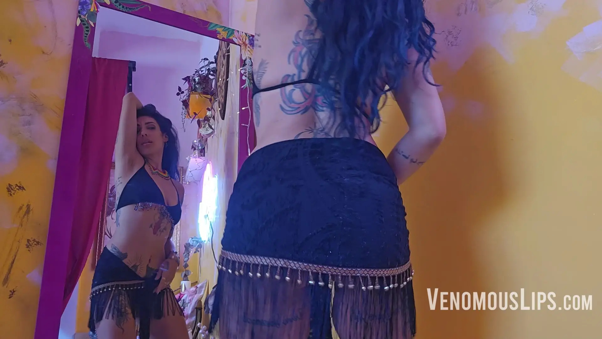 Exclusive Leak: Venomous Lips - Belly Dance - Stream in FullHD | Hotleakxxx.com