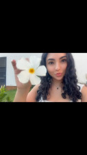 Brazilian girl - Chilling in the garden