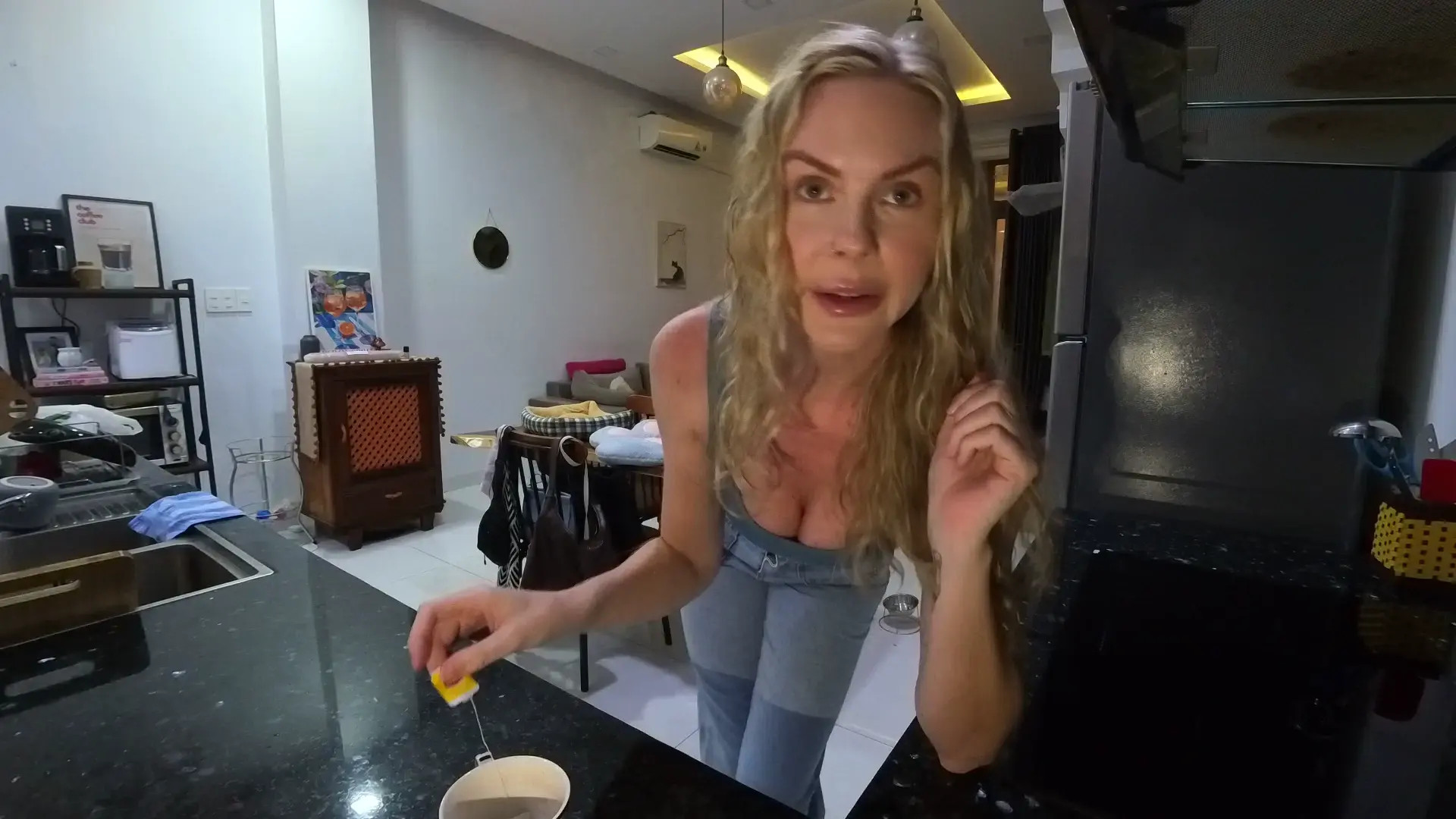 Exclusive Leak: NaughtyJemm - Making Tea - Stream in FullHD | Hotleakxxx.com