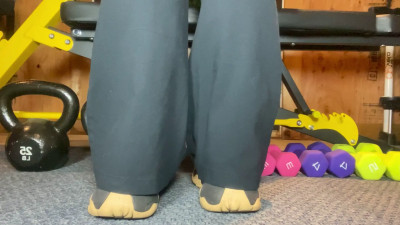 Nadia Diamo - Trying On All Of My Nike Sneakers In The Gym