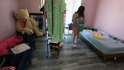 RosemarieLoves - SFW Film room clean up + voice over