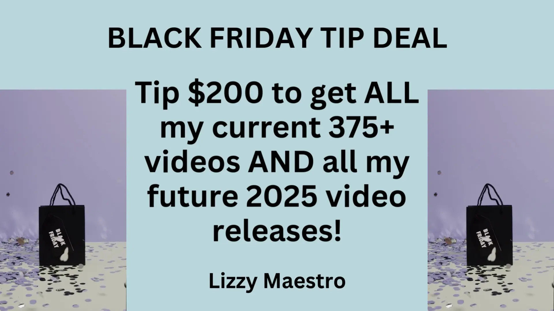 Exclusive Leak: Lizzy Maestro - NEW BLACK FRIDAY DEAL - Stream in FullHD | Hotleakxxx.com