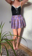 Vanesakittycat - Walking wearing skirt