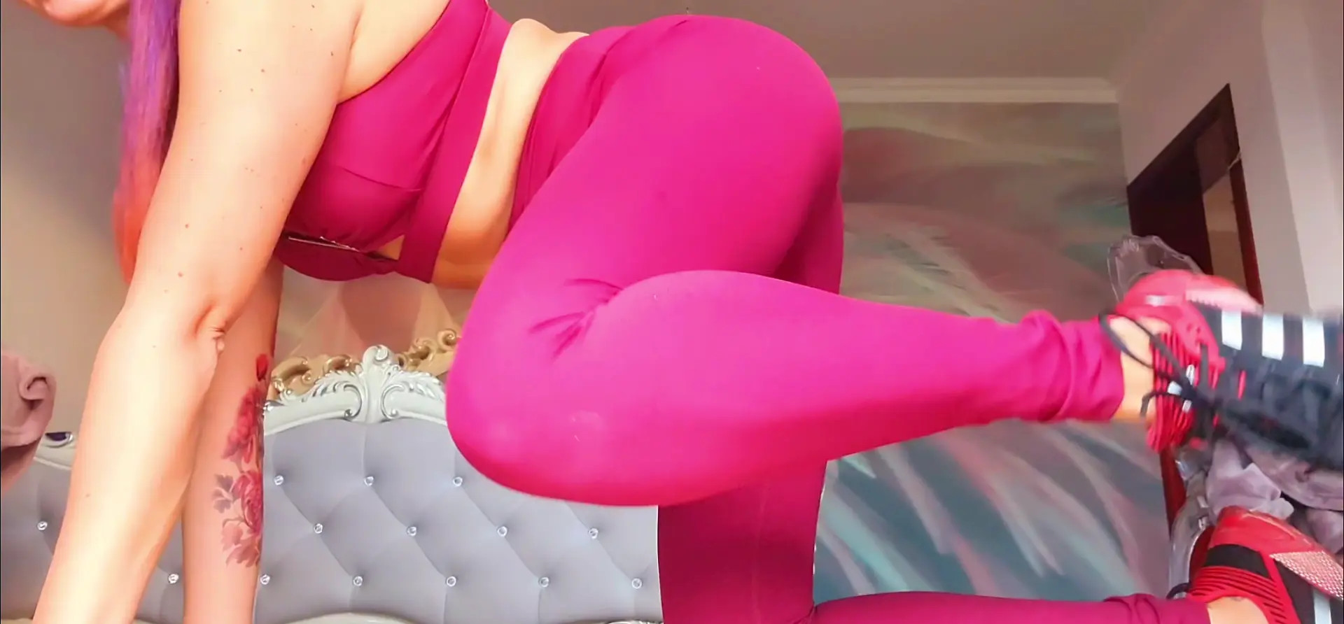 Exclusive Leak: Sweetcat09 - Home fitness for you - Stream in FullHD | Hotleakxxx.com