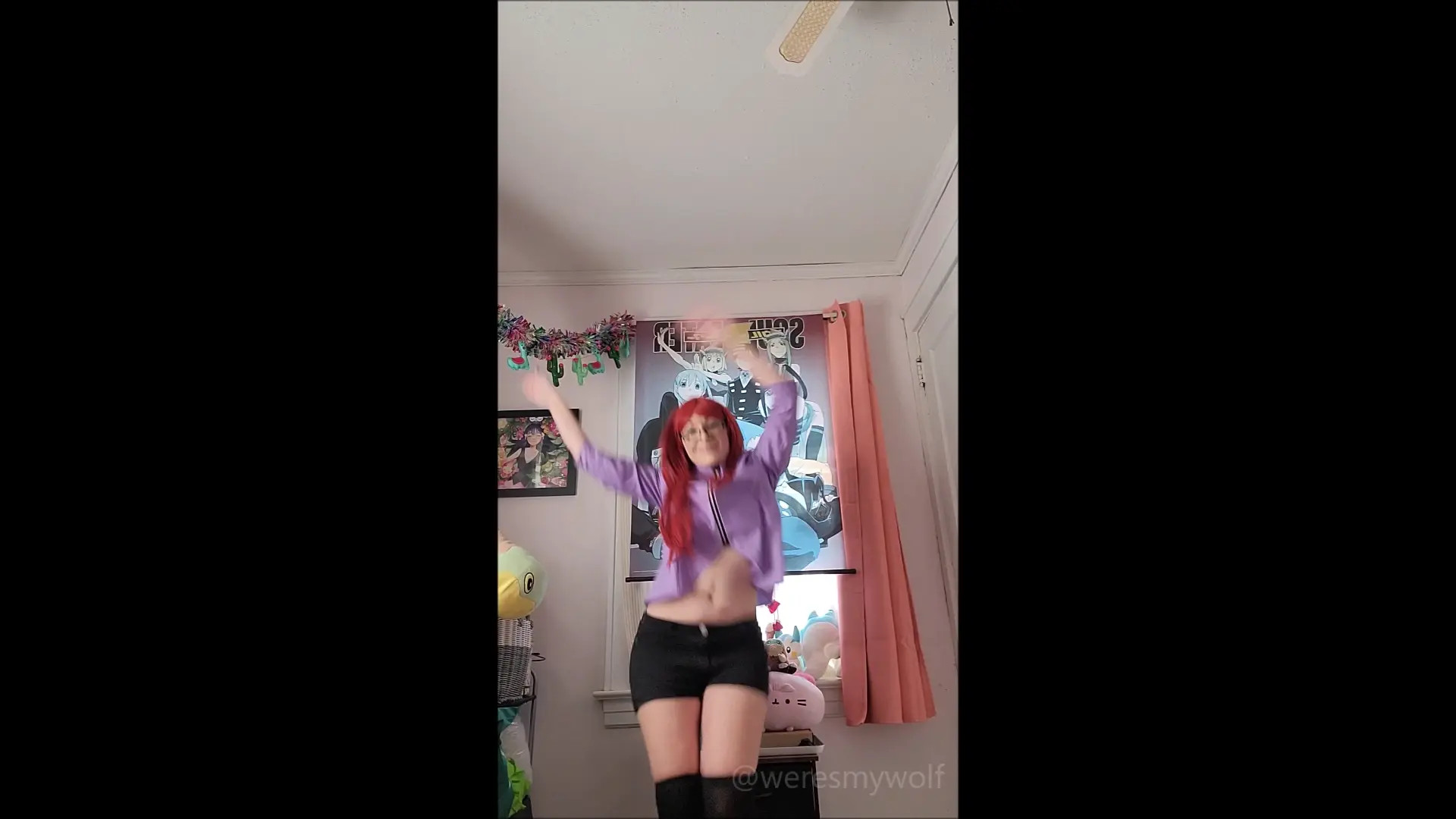 Exclusive Leak: WeresMyWolf - Karin from Naruto Shippuden doing the Bacchikoi Dance - Stream in FullHD | Hotleakxxx.com