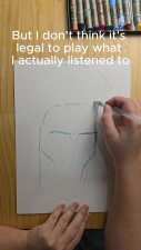 AllieRivers - Drawing for the first time in 5years