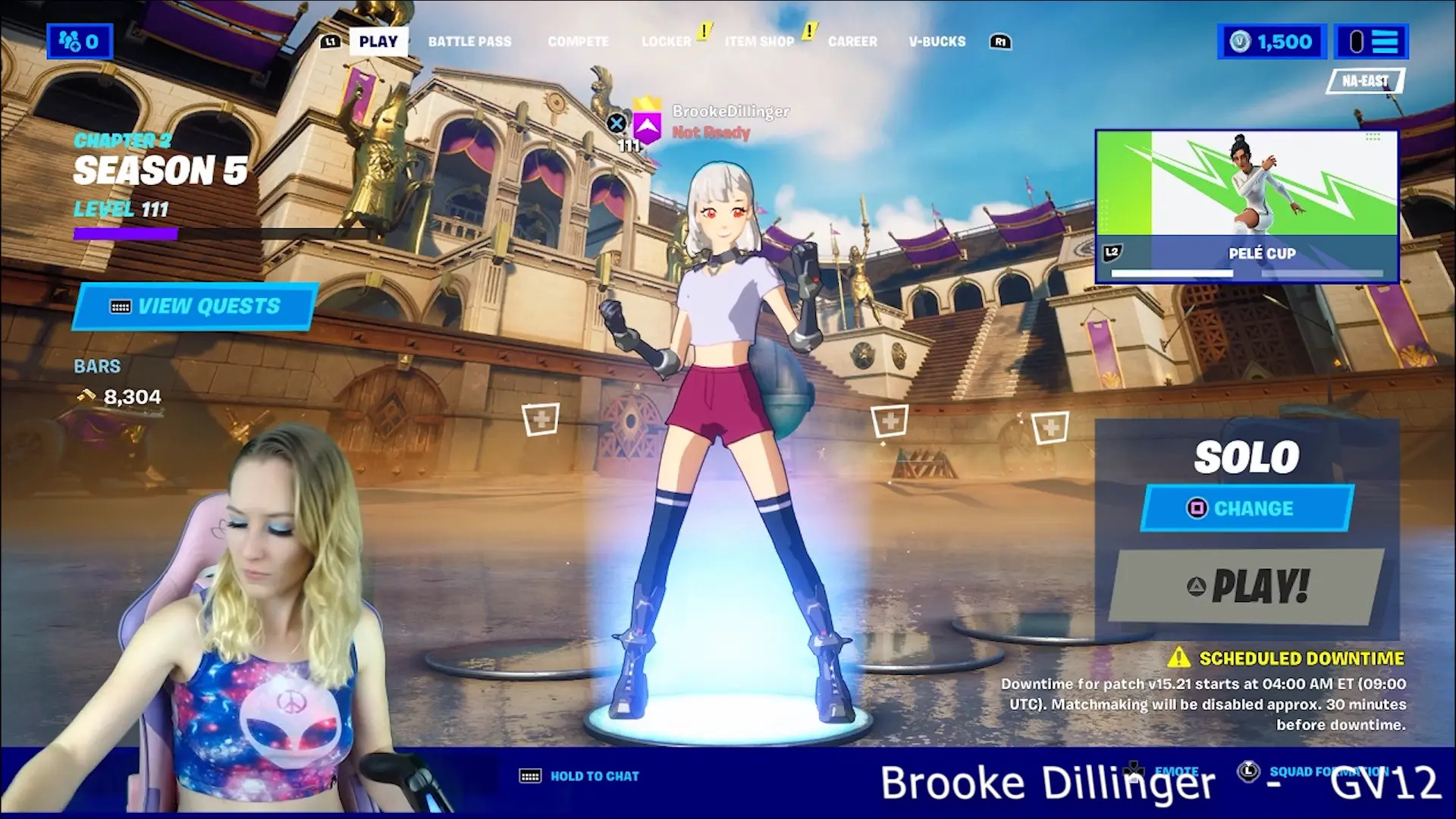 Exclusive Leak: Brooke Dillinger - GV12 Lets Play Fortnite - Stream in FullHD | Hotleakxxx.com