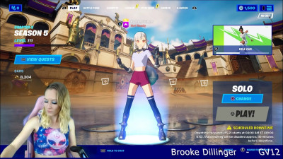 Brooke Dillinger - GV12 Lets Play Fortnite