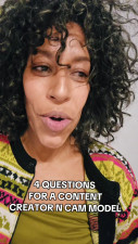 GoldenLace - Q&A 4 questions for a content creator and cam model