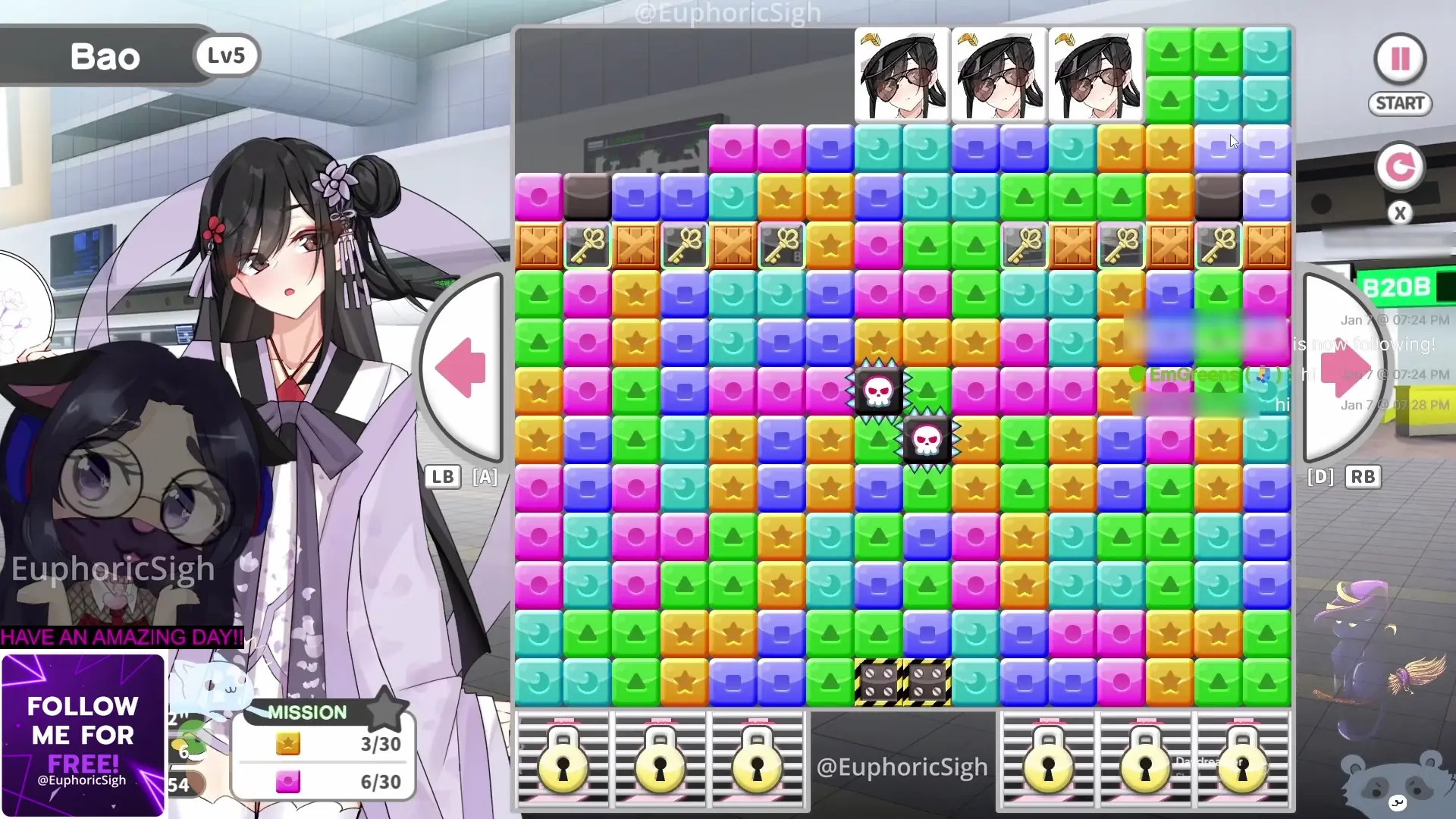 Exclusive Leak: EuphoricSigh - Otoko Cross: Pretty Boys Dropout - Bao lvl 5 last mission - Stream in FullHD | Hotleakxxx.com