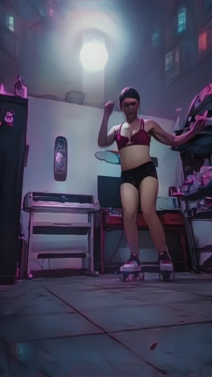 Exclusive Leak: Vero Smokes - Skate dance practice - Stream in FullHD | Hotleakxxx.com
