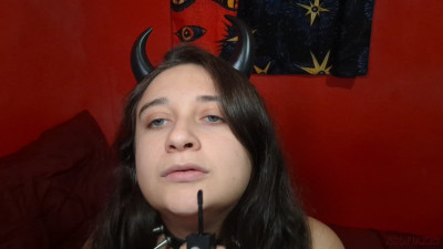 Sofia Nightshade - Black Lipstick Makeup