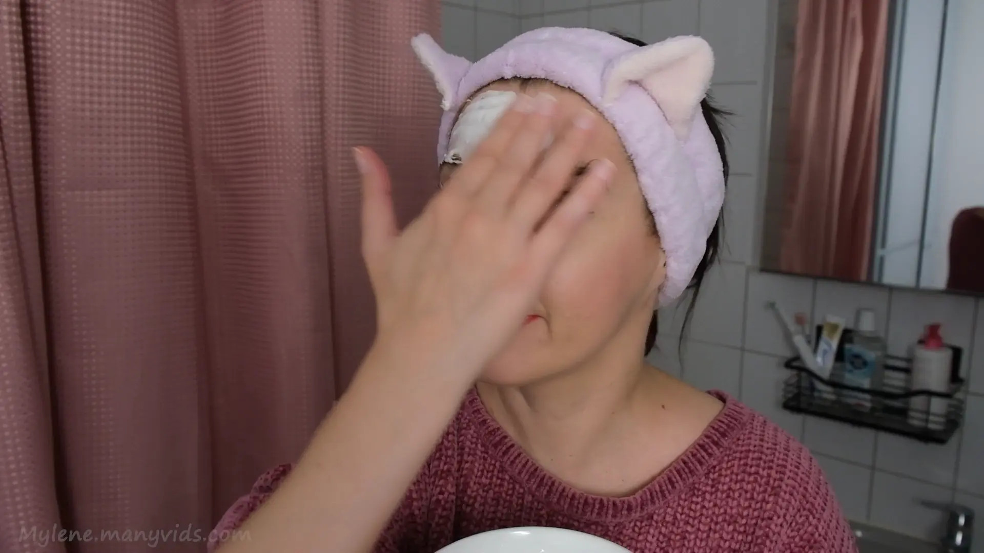 Exclusive Leak: Mylene - Beauty mask applying. Being cute - Stream in FullHD | Hotleakxxx.com