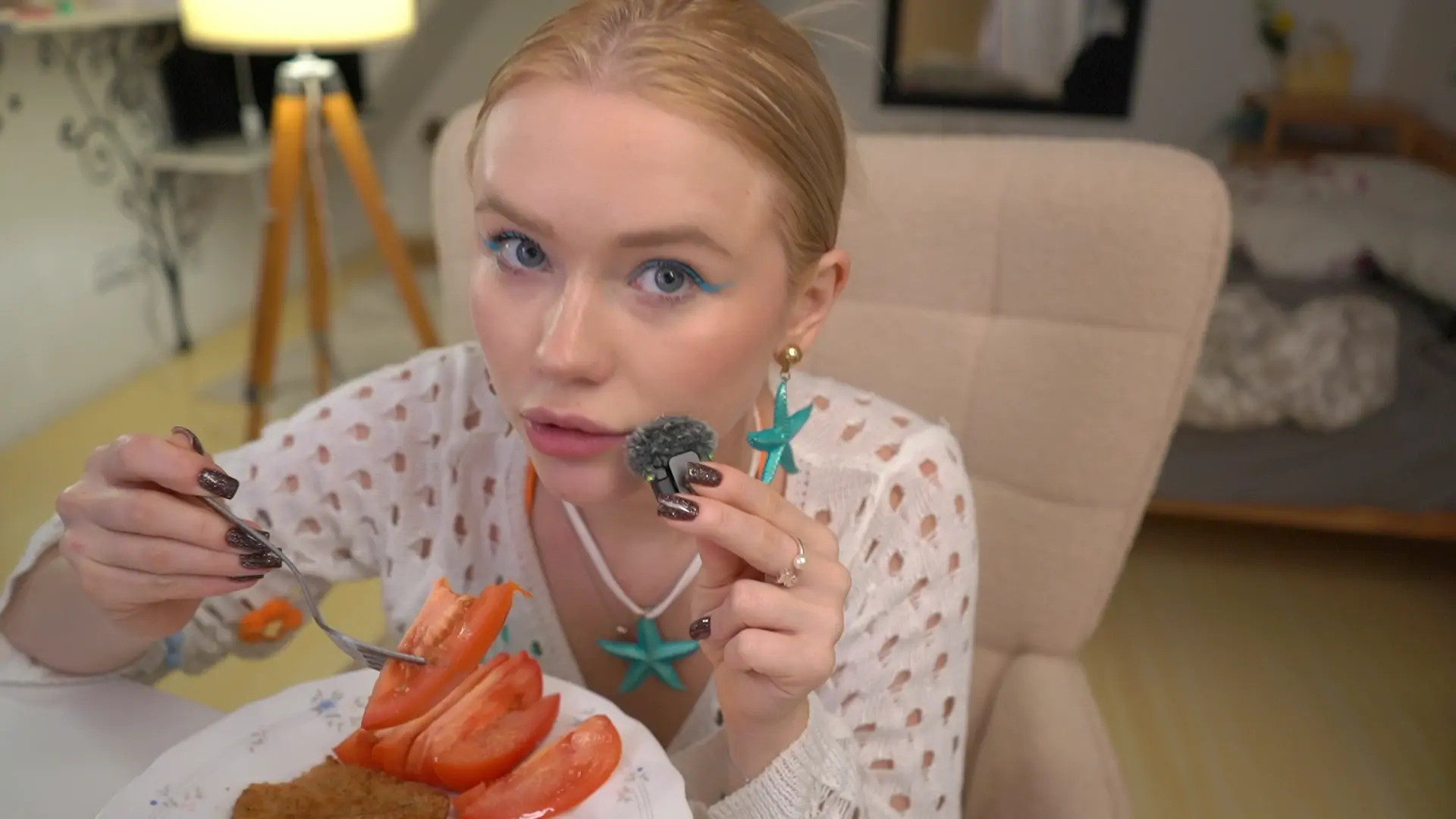 Exclusive Leak: AleksaLore - Mukbang - Stream in FullHD | Hotleakxxx.com